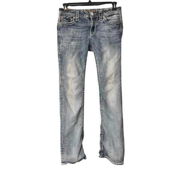 103. Rock Revival Rhinestone Bling Rock Revivals size 30 Etty Bootcut - Picture 6 of 13